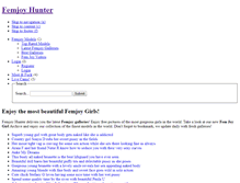 Tablet Screenshot of femjoyhunter.com